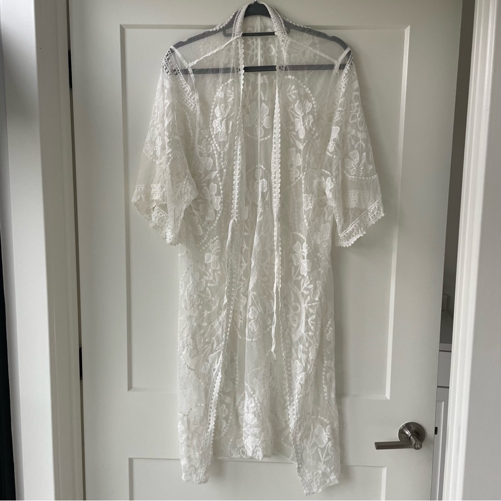 Swim Lace Coverup